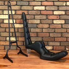 BNM Big-Twin Sportster King Queen Seat & Sissybar Combo