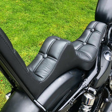 BNM Big-Twin Sportster King Queen Seat & Sissybar Combo