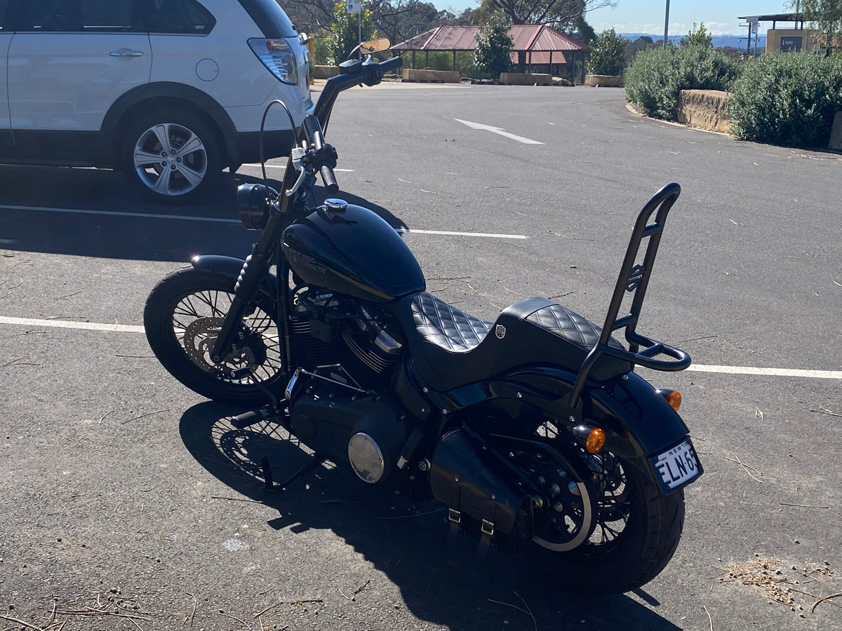 BNM "Big Boy" Sissy Bar Style 2 BarNone Moto