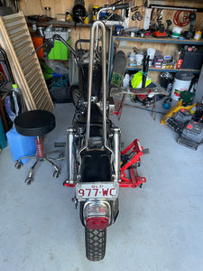 Ironhead Sportster Sissy Bar - Inside mount