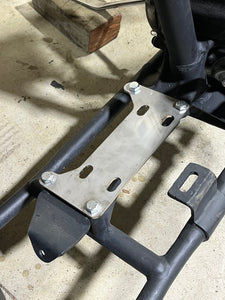 BNM Transmission Mounting Plate 5 Speed on 4 Speed Frames