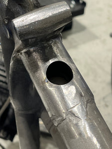 BNM Big Twin Rear Speedo Hole Delete For Knucklehead Panhead Shovelhead Hardtail Frames