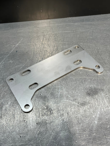 BNM Transmission Mounting Plate 5 Speed on 4 Speed Frames