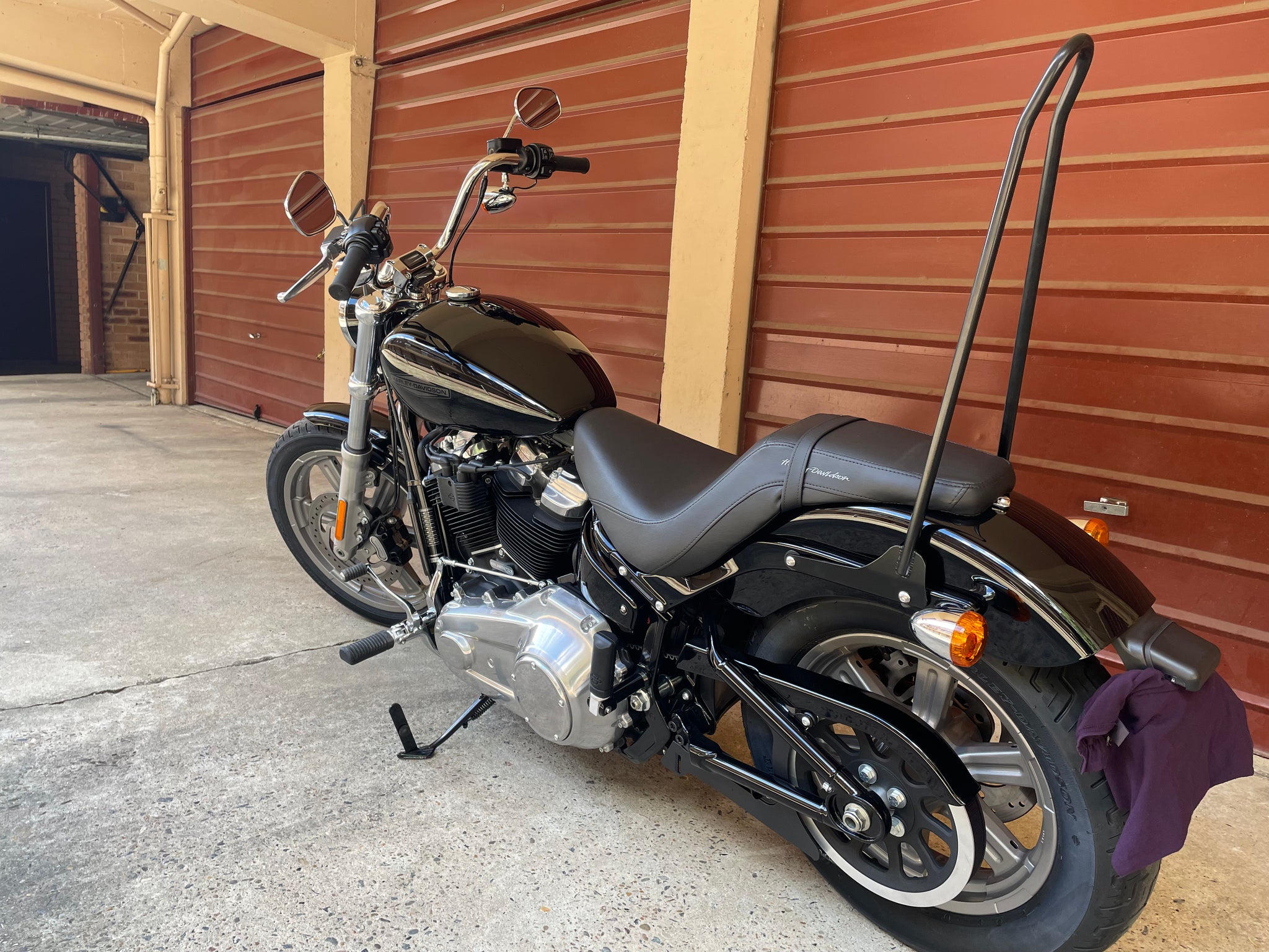 Softail Street Bob Sissy Bar 18 Up FXBB Bar None Moto