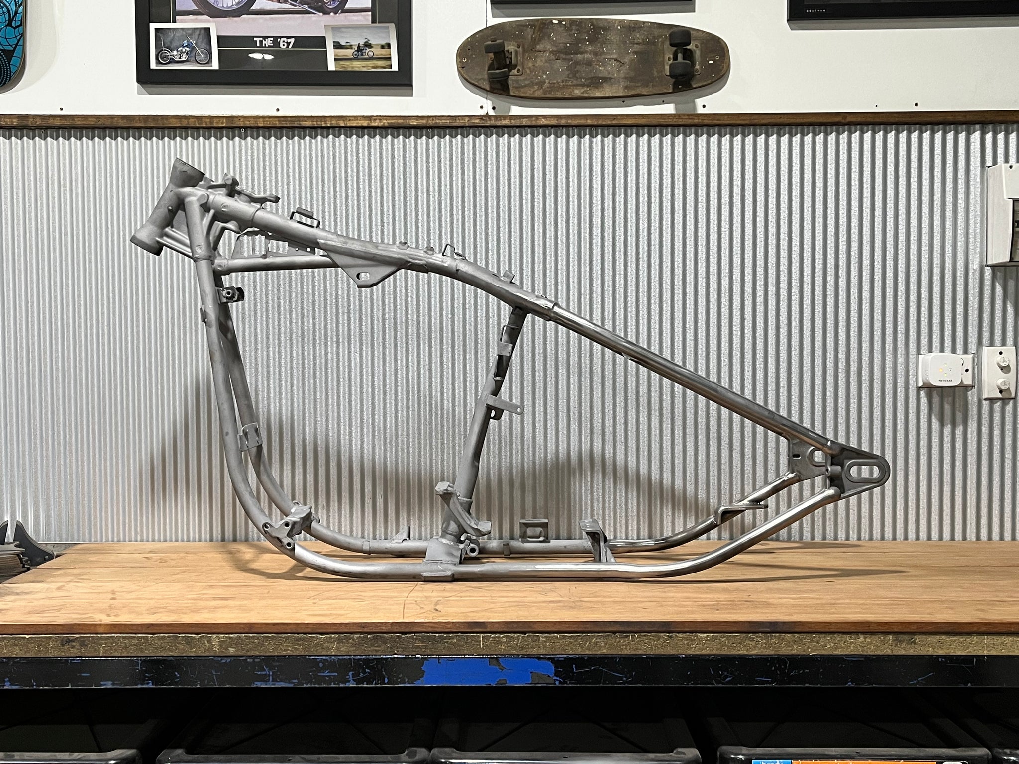 Shovelhead rigid best sale frame for sale