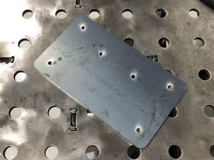 Number LED Frame Plate