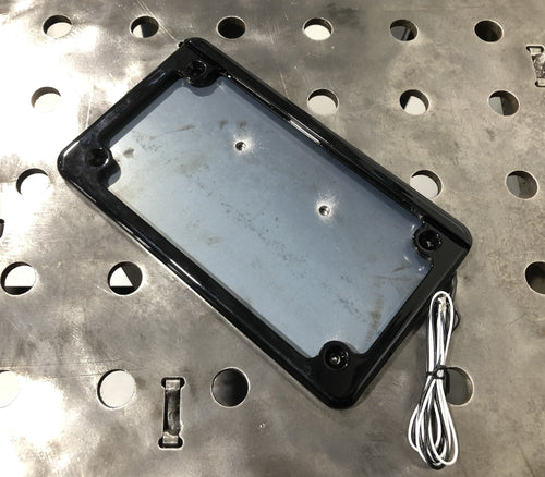 Number LED Frame Plate