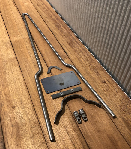 DIY Hardtail Sissybar - Raw Steel Deluxe
