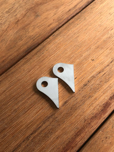 Universal stainless mounting tabs